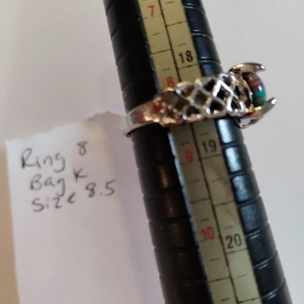 New women's size 8.5 multi colored ring
